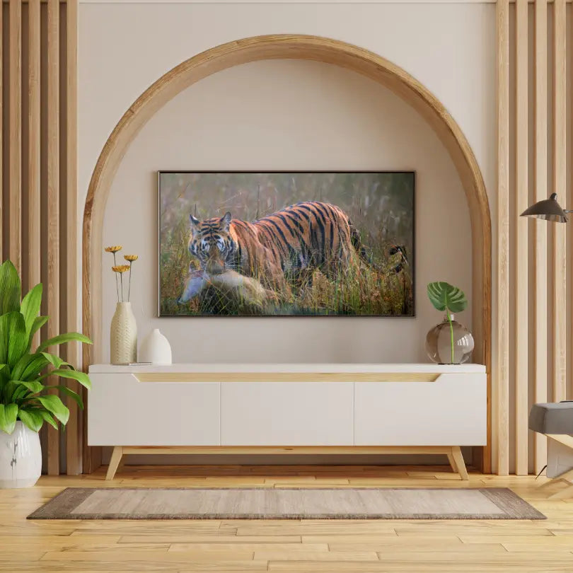 Photo Fine Art of Tiger with Kill