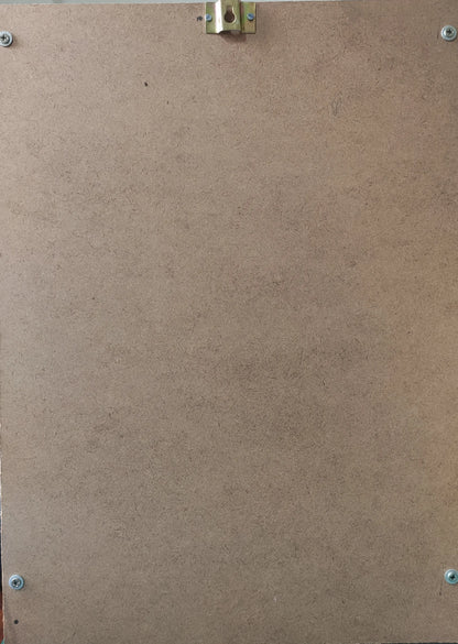 Collectible Natural Wood Tiger Artwork - Jungle Scene with Tiger Emerging from Water