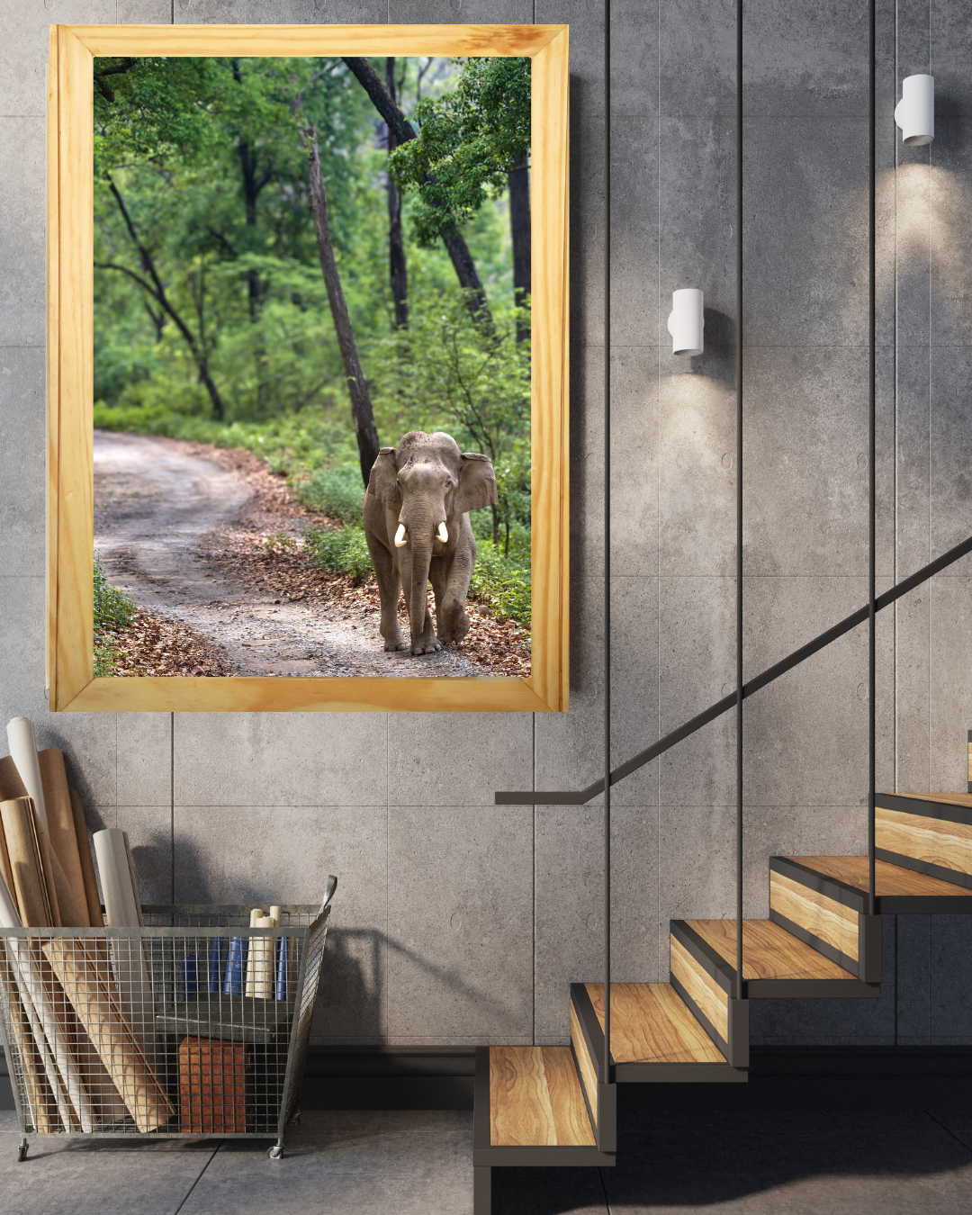 Ivory Passage — Asian Elephant Fine Art Photography | Limited Edition Archival Print, India