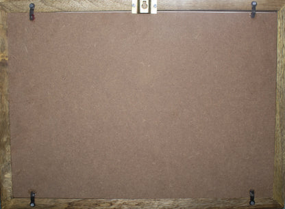 Adorable Tiger Cub – Wildlife-Inspired Wooden Frame | Nature Lover’s Fine Art Decor for Home & Office